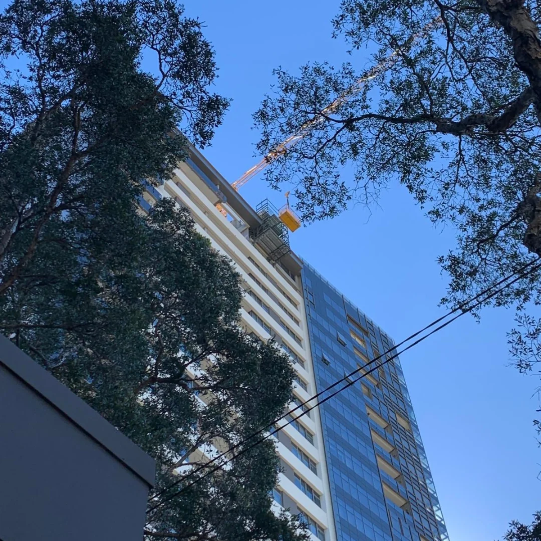 24 College Street, Sydney — 24 storeys · Delivered for Belvarde, overlooking Hyde Park