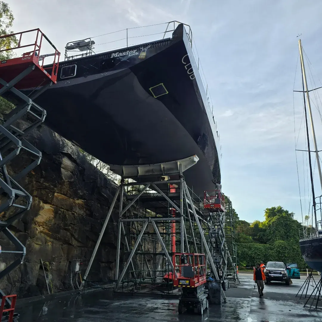 Comanche Racing Yacht — Sydney, NSW · Ahead of the Rolex Sydney to Hobart Yacht Race