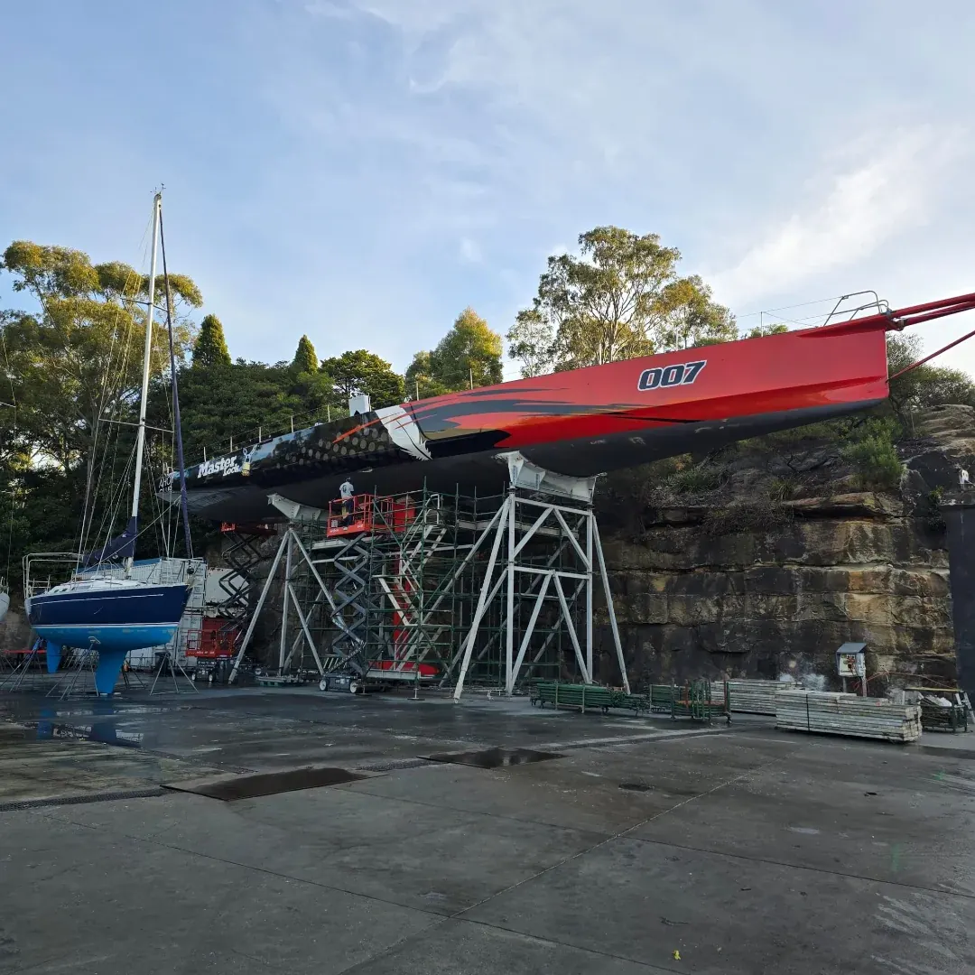 Comanche Racing Yacht — Sydney, NSW · Ahead of the Rolex Sydney to Hobart Yacht Race