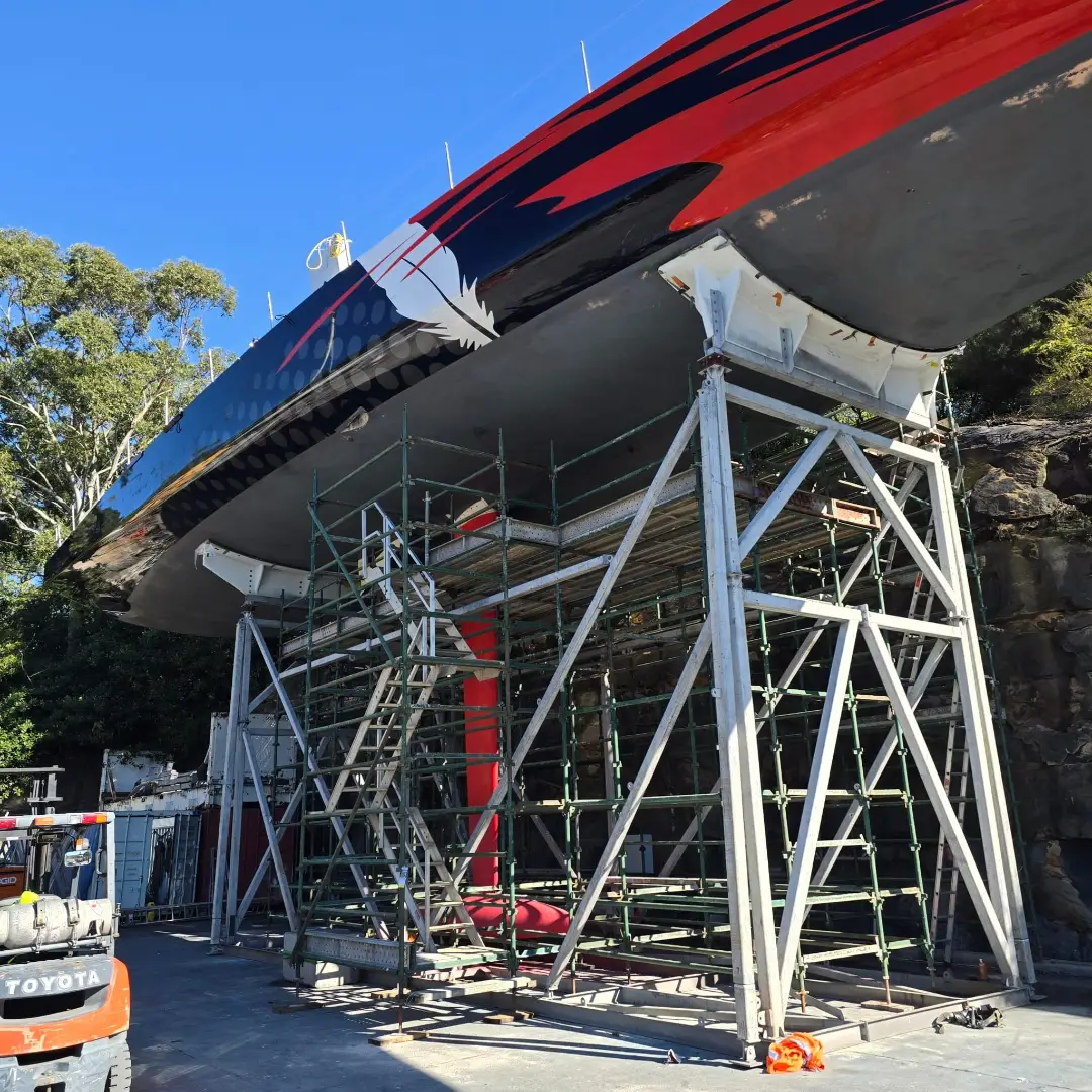 Comanche Racing Yacht — Sydney, NSW · Ahead of the Rolex Sydney to Hobart Yacht Race