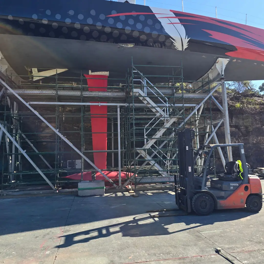 Comanche Racing Yacht — Sydney, NSW · Ahead of the Rolex Sydney to Hobart Yacht Race
