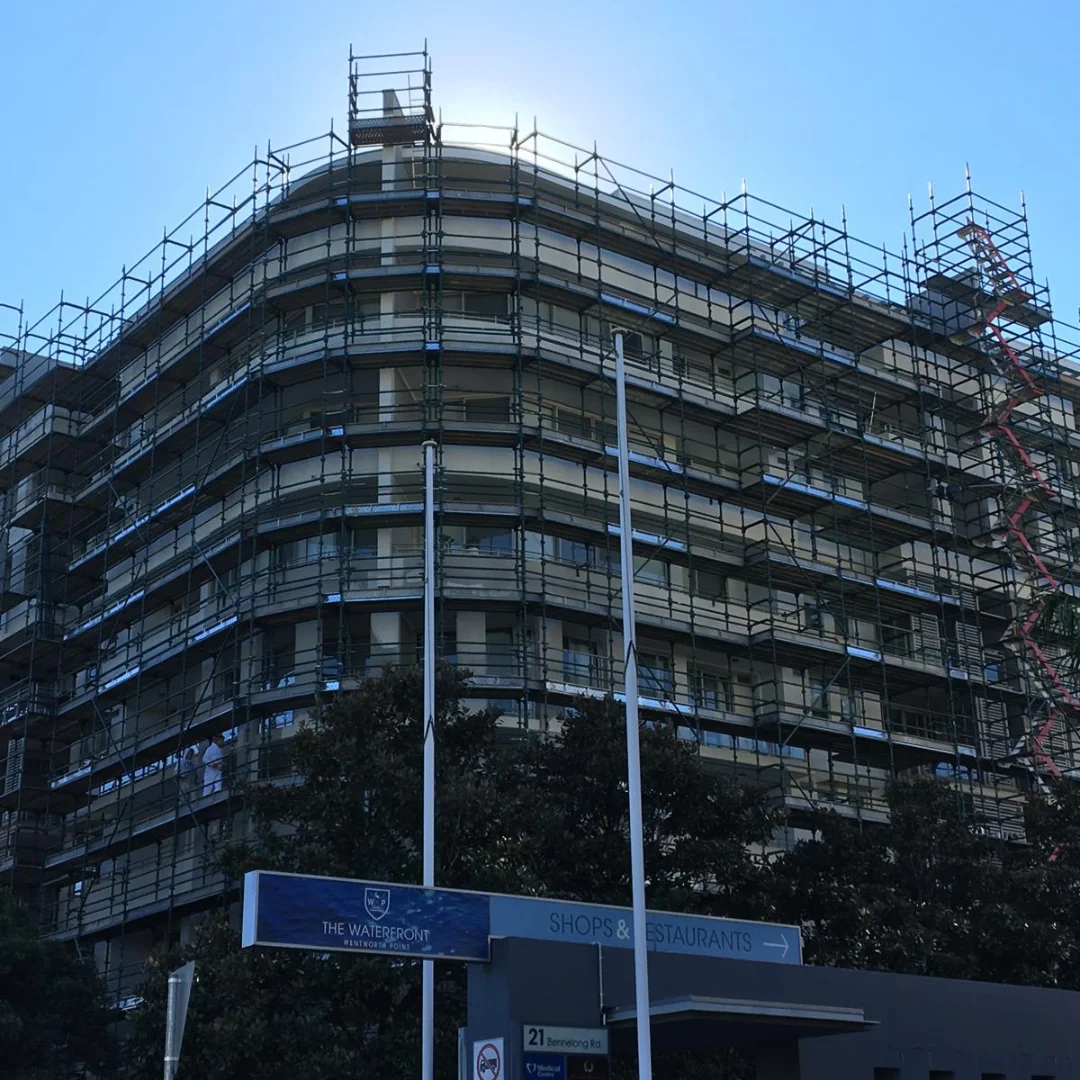 Homebush Bay, NSW — remedial & painting access