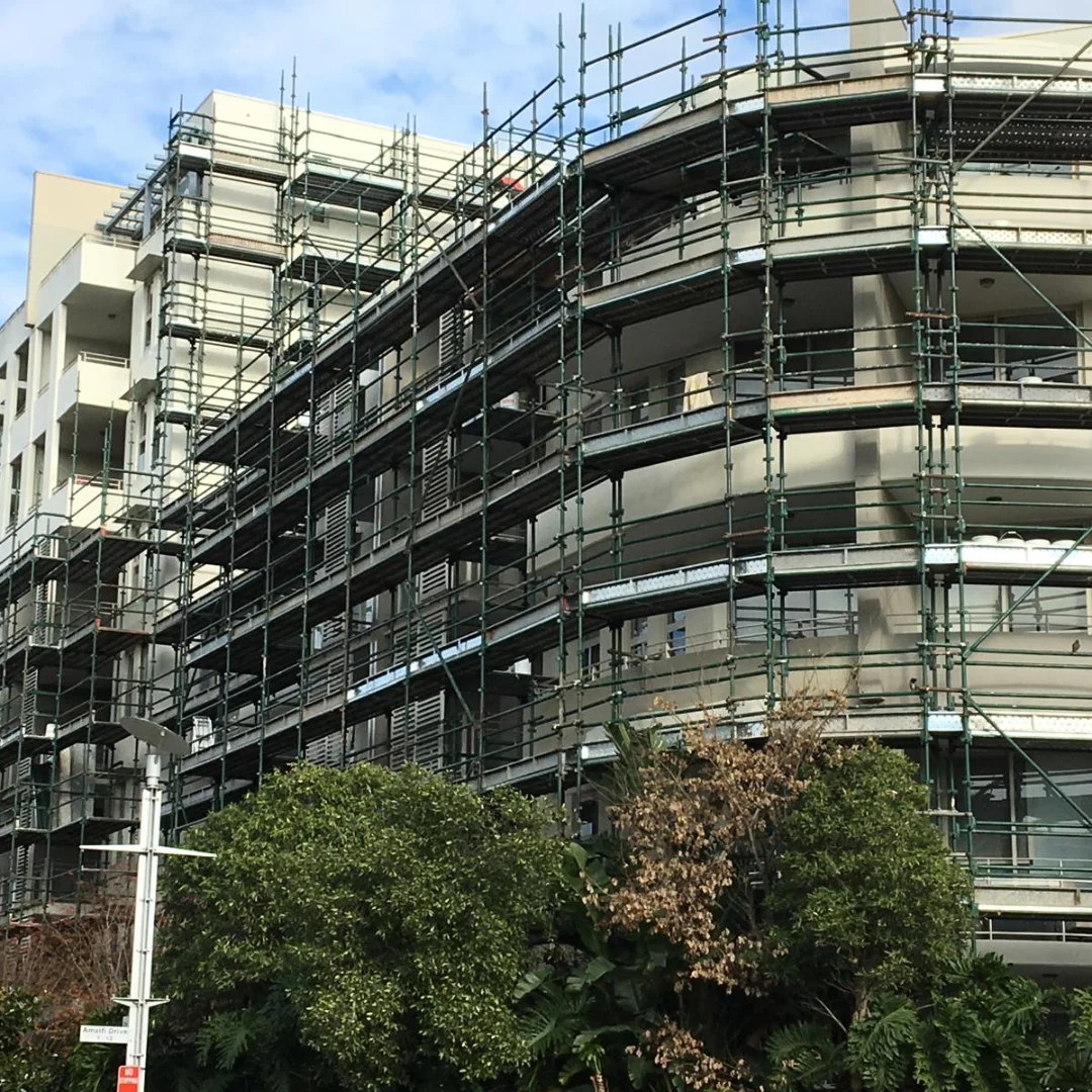 Homebush Bay, NSW — Multi-elevation site · Remedial & painting access