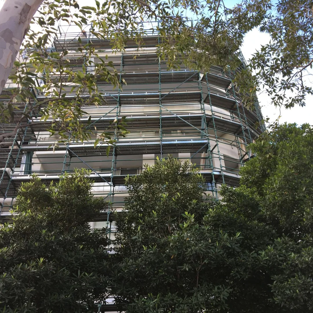 Homebush Bay, NSW — Multi-elevation site · Remedial & painting access
