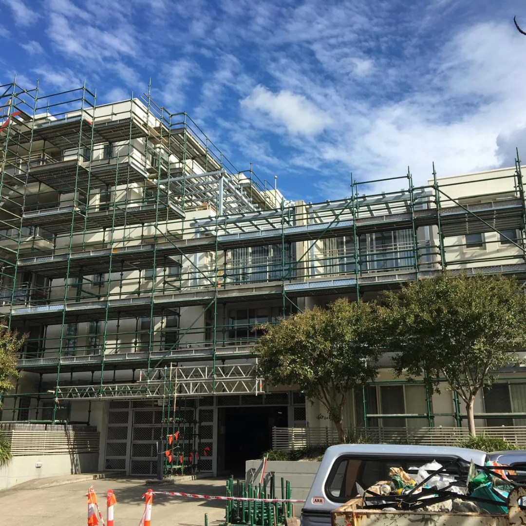 Homebush Bay, NSW — Multi-elevation site · Remedial & painting access