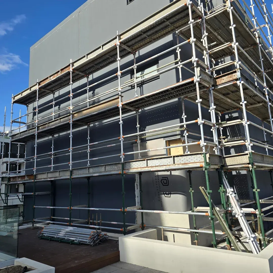 Lidcombe, NSW — For CBS Group · Lightweight aluminium scaffold system