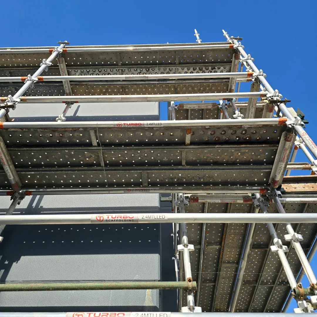 Lidcombe, NSW — For CBS Group · Lightweight aluminium scaffold system