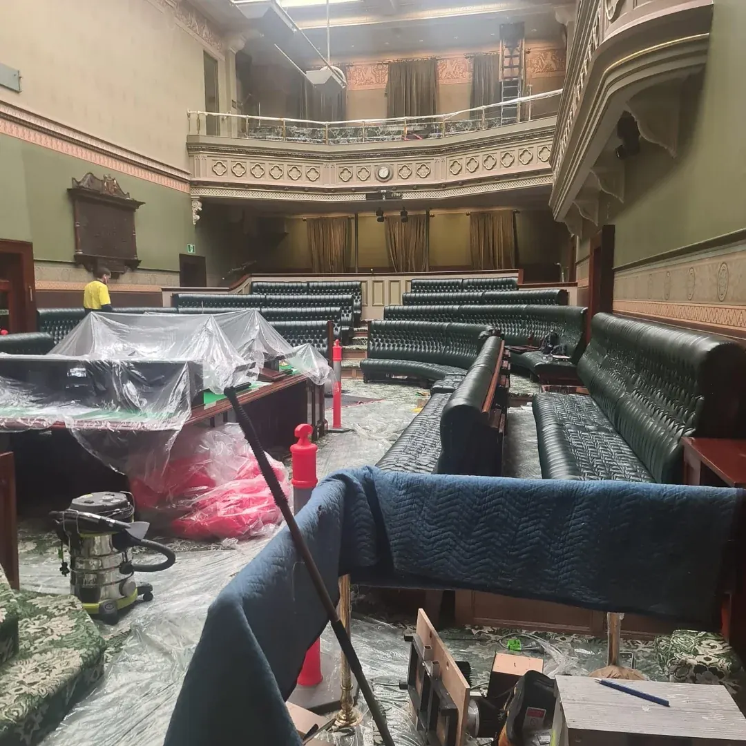 NSW Parliament House — Legislative Council Chamber Refurbishment — Sydney, NSW · Heritage-listed, operational government building