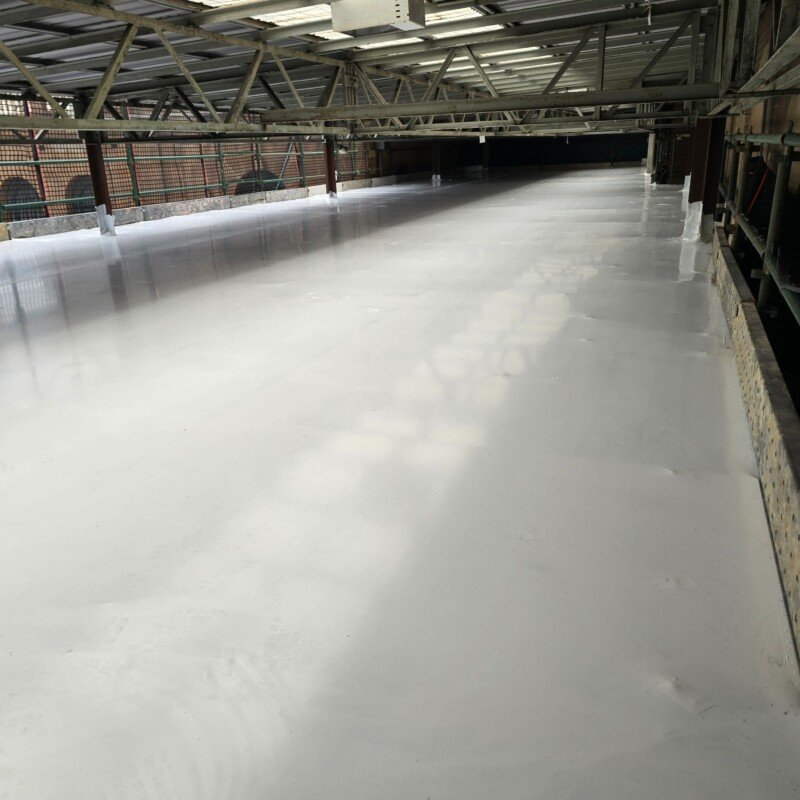 Central Station - Industrial Shrink Wrap Encapsulation — Commercial/industrial building · Roof-level shrink wrap encapsulation