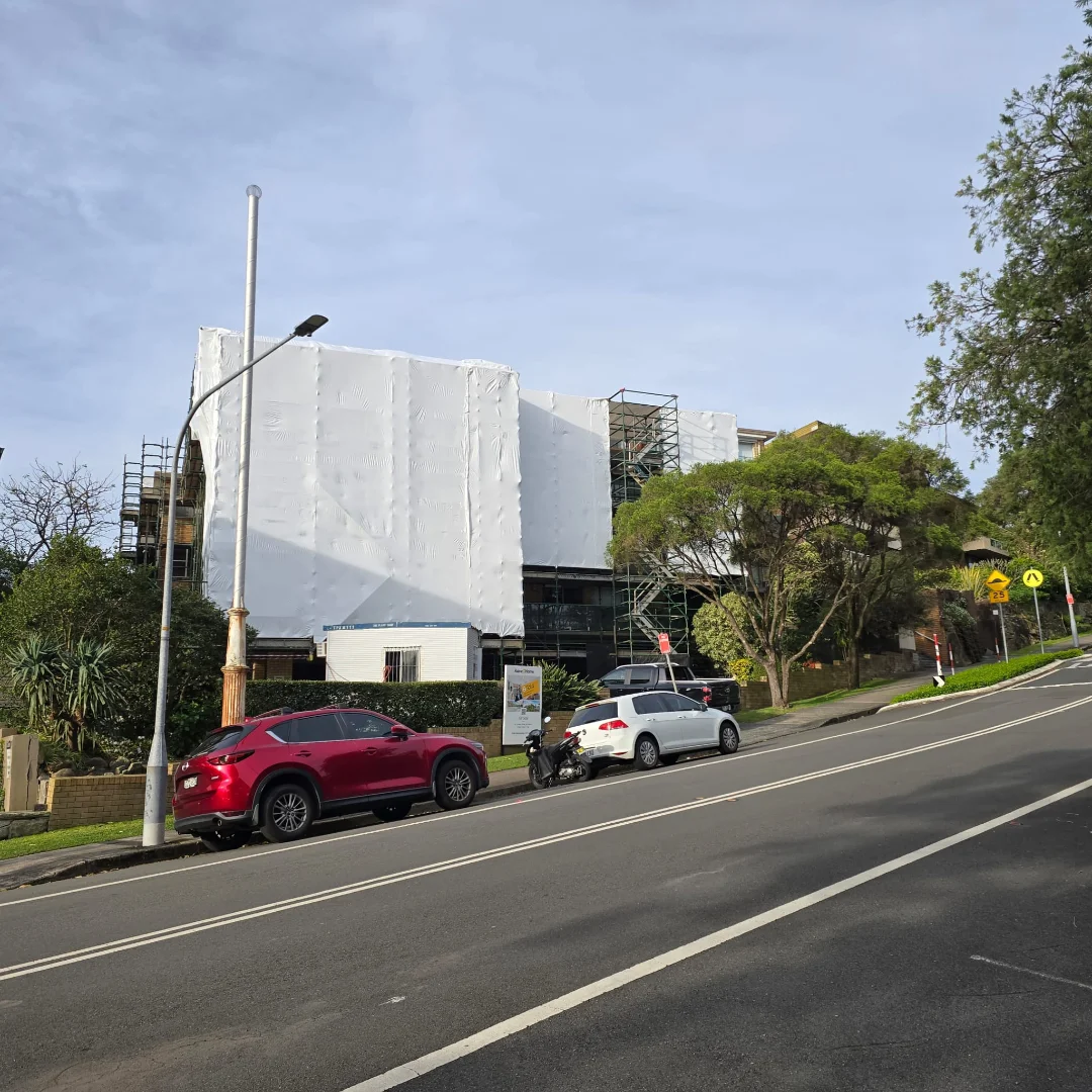 Mosman, NSW - Full encapsulation & temporary roof combo