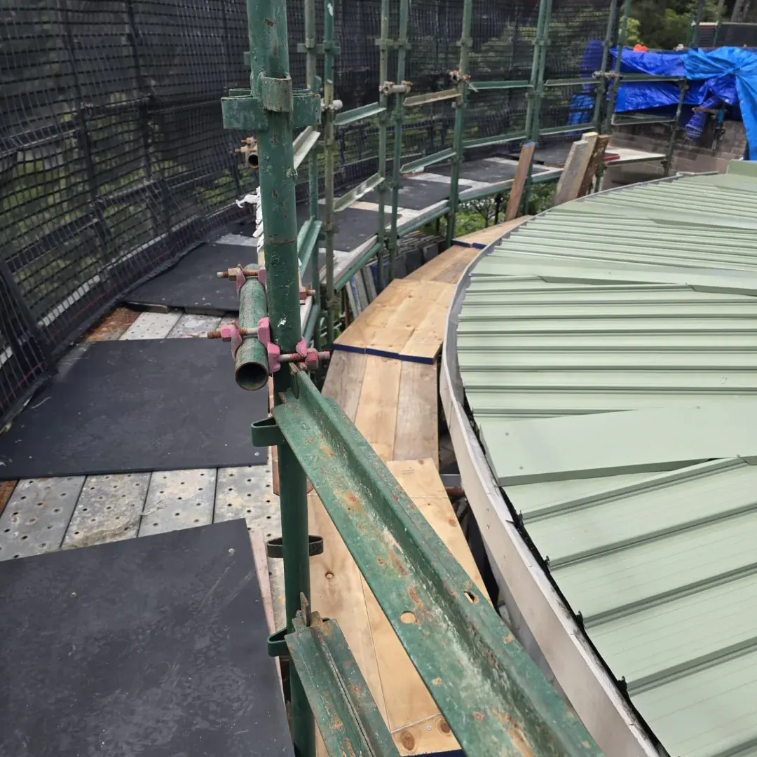 TAFE Ryde — "Engineered. Approved. Delivered." · Engineered scaffold package