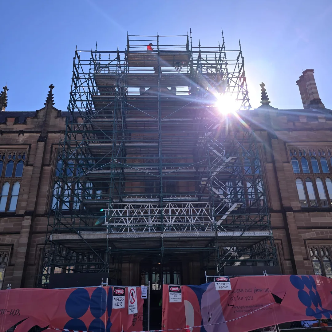University of Sydney — Heritage Sandstone Restoration — Camperdown, Sydney · with Sydney Stone