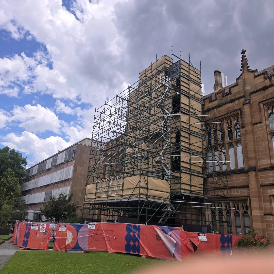 University of Sydney — Heritage Sandstone Restoration — Camperdown, Sydney · with Sydney Stone