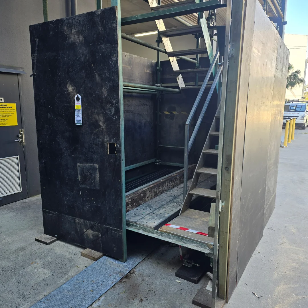 Remedial Access Project for Beta Built — Clinic and surrounding buildings